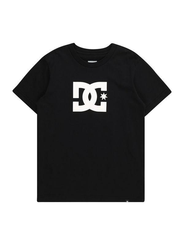 DC Shoes DC Shoes Функционална тениска 'STAR'  черно / бяло