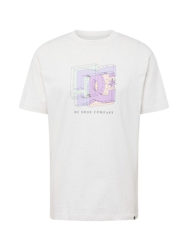 DC Shoes DC Shoes Тениска 'FINE ART'  люляк / пастелно оранжево / светлорозово / бяло