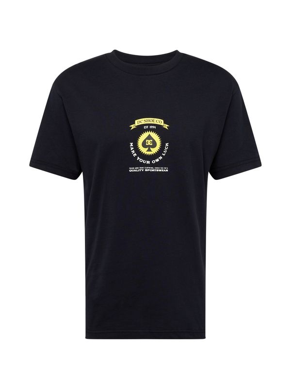 DC Shoes DC Shoes Тениска 'LUCKY HAND'  пастелно жълто / пъпеш / черно / бяло