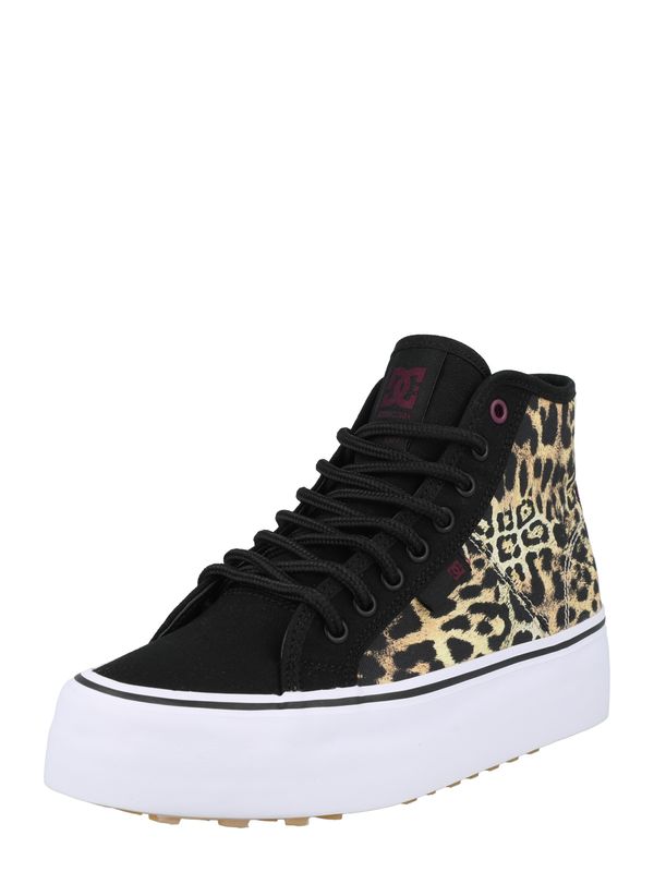 DC Shoes DC Shoes Високи маратонки 'MANUAL'  жълто / черно