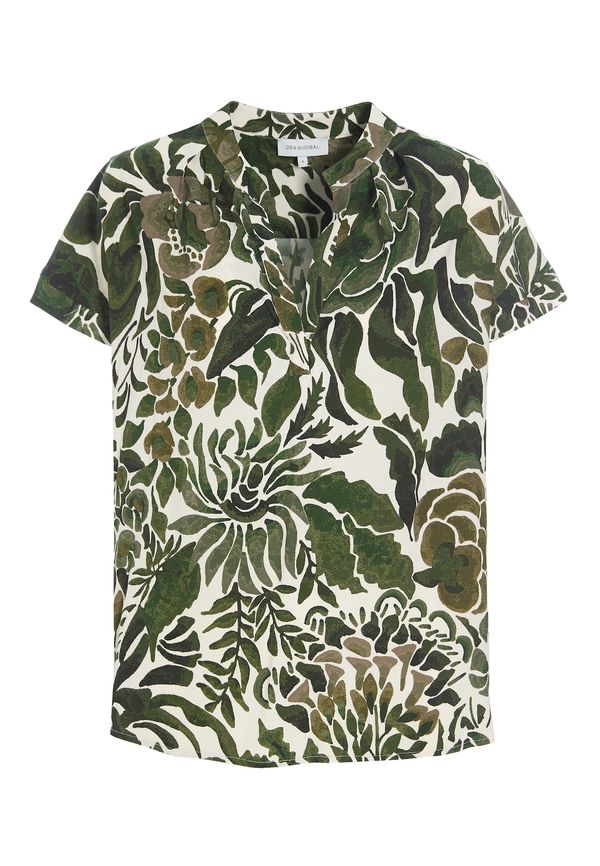 Dea Kudibal Dea Kudibal Блуза 'Calitadea '  бежово / кафяво / зелено