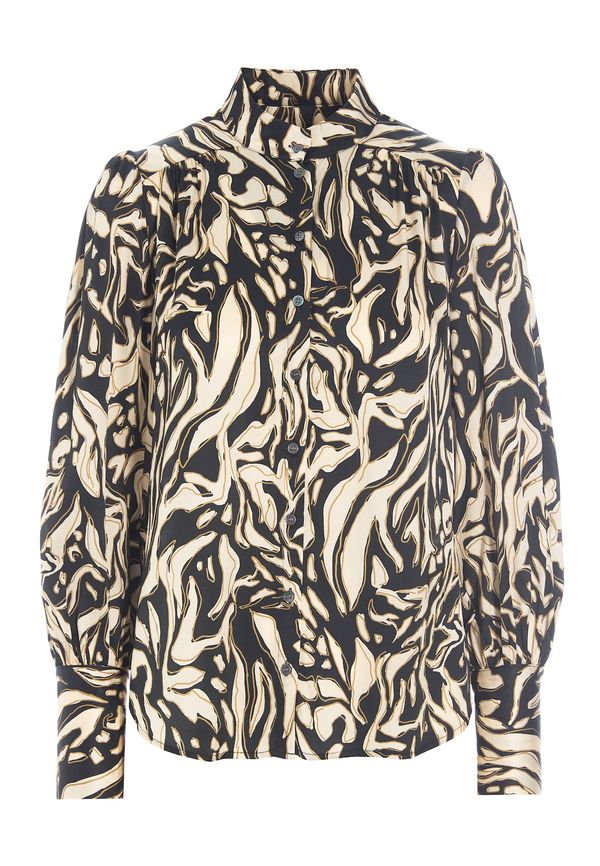 Dea Kudibal Dea Kudibal Блуза 'Keiladea '  екрю / злато / черно