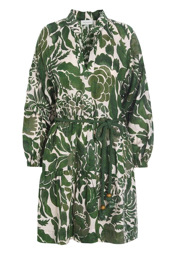 Dea Kudibal Dea Kudibal Рокля 'Vania'  светлобежово / зелено