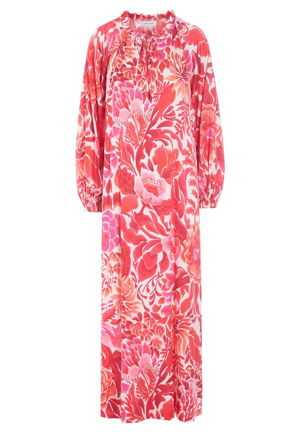 Dea Kudibal Dea Kudibal Рокля 'Zariadea'  огнено червено / бяло