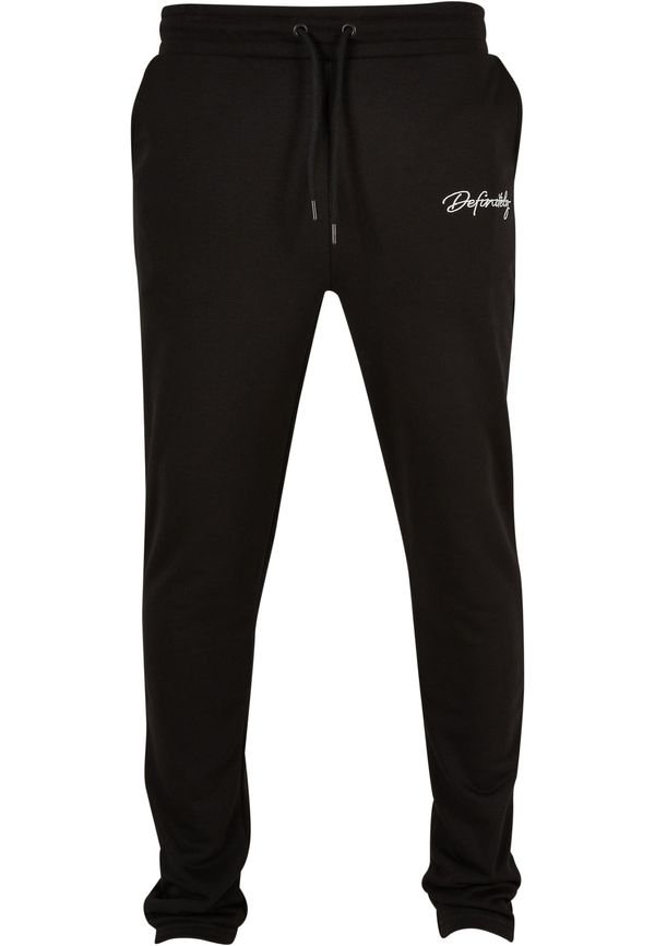 DEF DEF Панталон  черно / бяло