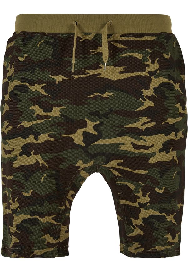 DEF DEF Панталон  кафяво / маслина / тъмнозелено / черно