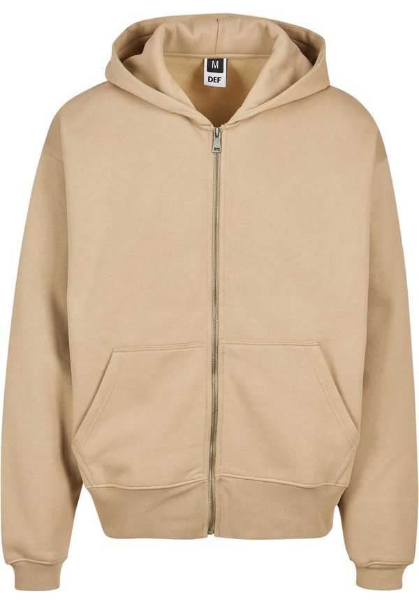 DEF DEF Суичъри с качулка  тъмнобежово