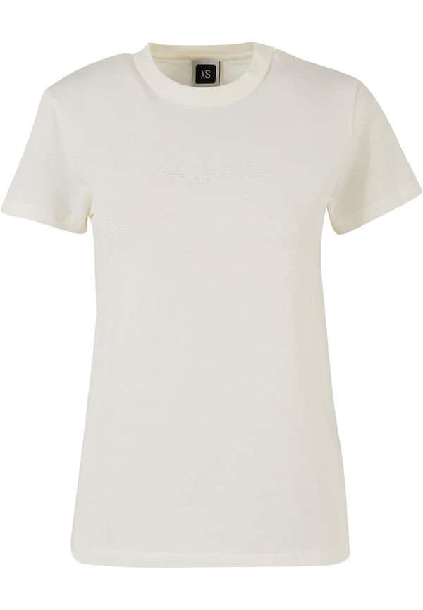 DEF DEF Тениска 'Definitely'  мръсно бяло