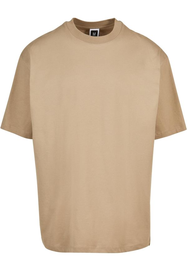 DEF DEF Тениска  тъмнобежово