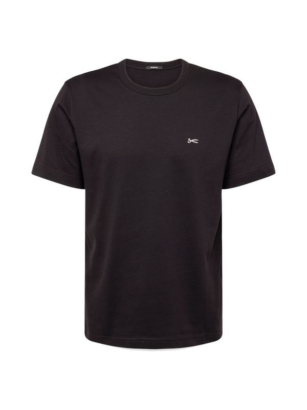 DENHAM DENHAM Тениска 'AMERICANA'  черно / бяло