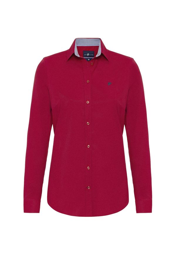 DENIM CULTURE DENIM CULTURE Блуза 'ALISHA'  червено