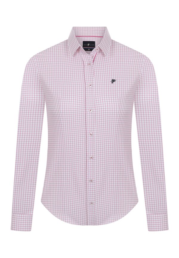 DENIM CULTURE DENIM CULTURE Блуза 'IRMA '  розово / светлорозово