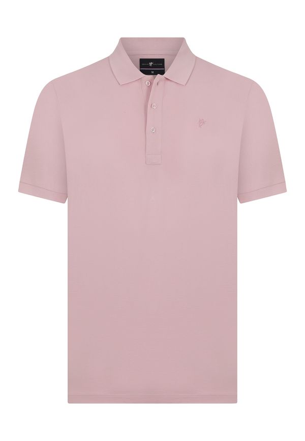 DENIM CULTURE DENIM CULTURE Тениска 'JONATHAN'  розово