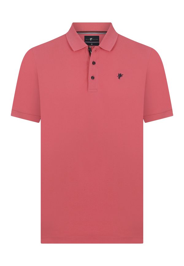 DENIM CULTURE DENIM CULTURE Тениска 'TADAS'  розово