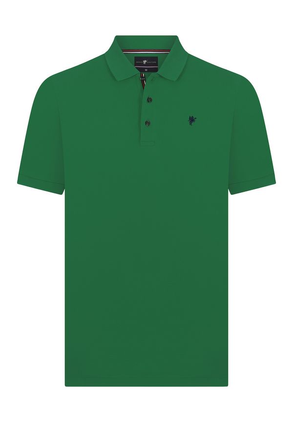DENIM CULTURE DENIM CULTURE Тениска 'TADAS'  зелено