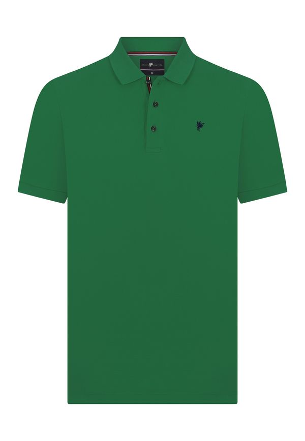 DENIM CULTURE DENIM CULTURE Тениска 'TADAS'  зелено