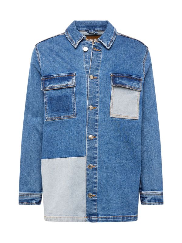 Denim Project Denim Project Преходно яке  син деним / пастелно синьо