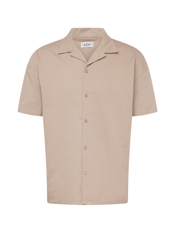 Denim Project Denim Project Риза  светлокафяво