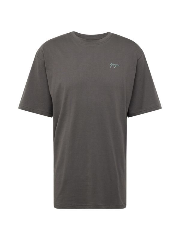 Denim Project Denim Project Тениска 'City'  тъмносиво / мента / люляк / бяло