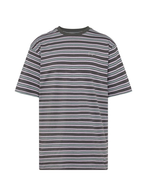 Denim Project Denim Project Тениска  тъмносиво / мента / светлорозово