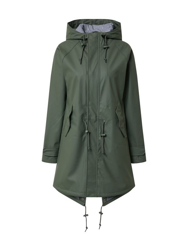 Derbe Derbe Функционално яке 'Travel Friese Fisher'  маслина / червено / бяло