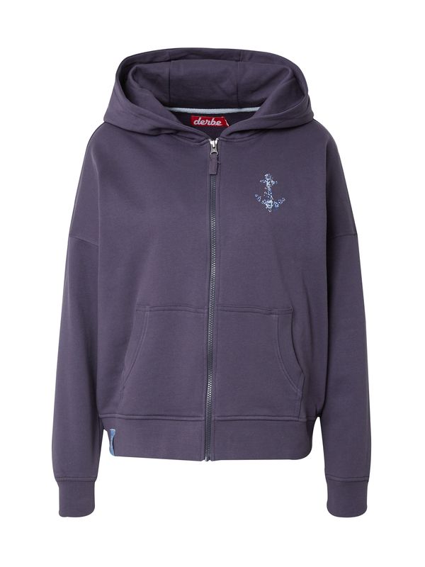 Derbe Derbe Суичъри с качулка 'Rosenanker'  синьо / индиго / светлосиньо