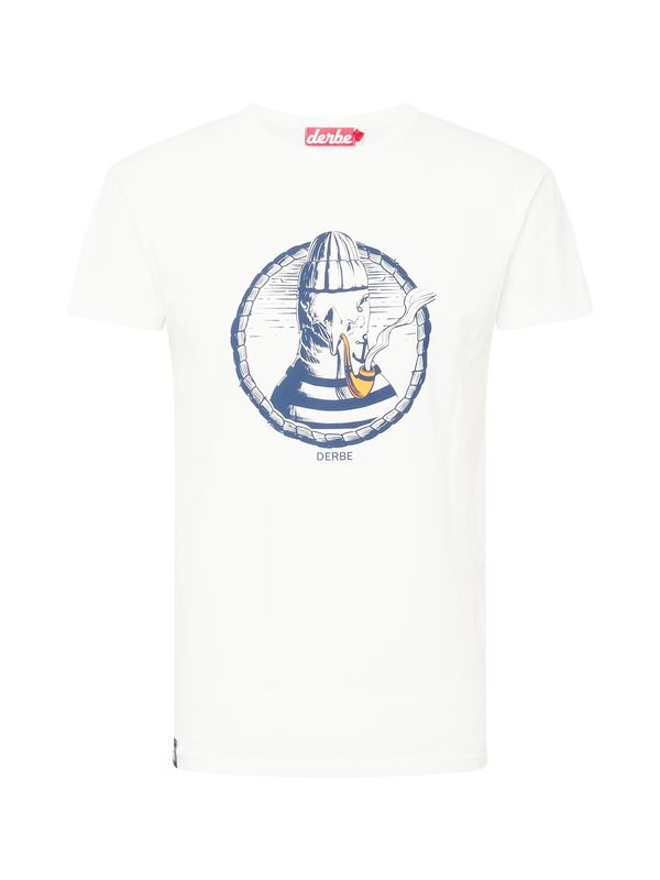 Derbe Derbe Тениска 'Matrosenmöwe'  тъмносиньо / тъмножълто / бяло