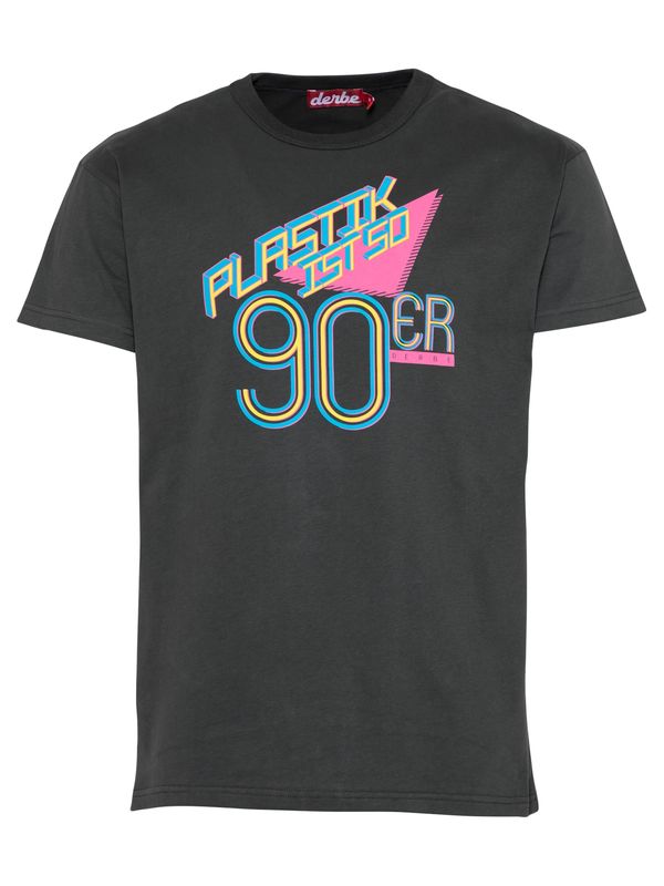 Derbe Derbe Тениска  синьо / жълто / розово / черно