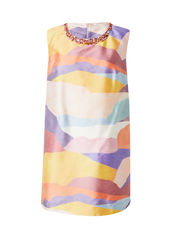 Derhy Derhy Лятна рокля  синьо / жълто / лилав / оранжево