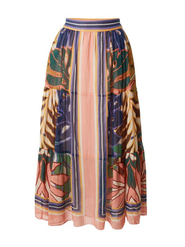 Derhy Derhy Пола 'Skirt'  тъмносиньо / злато / праскова