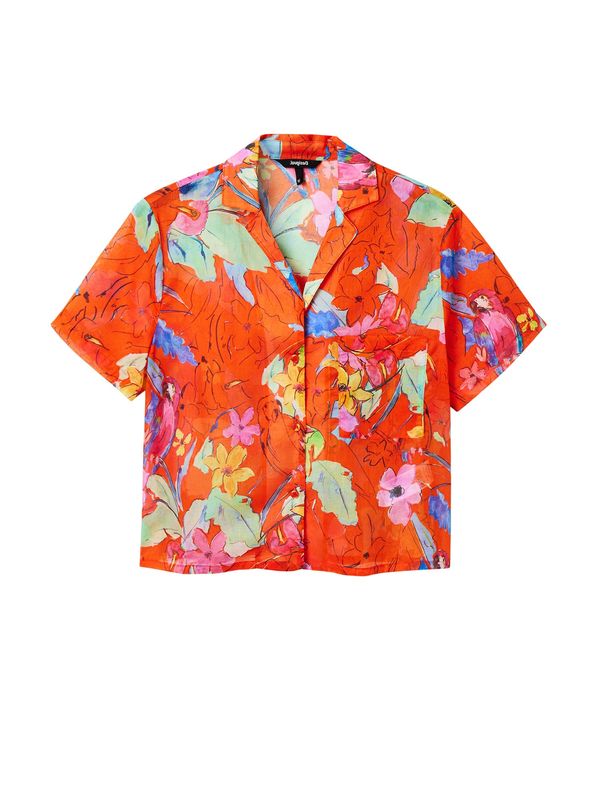 Desigual Desigual Блуза 'Laos'  лазурно синьо / мента / оранжево / еосин