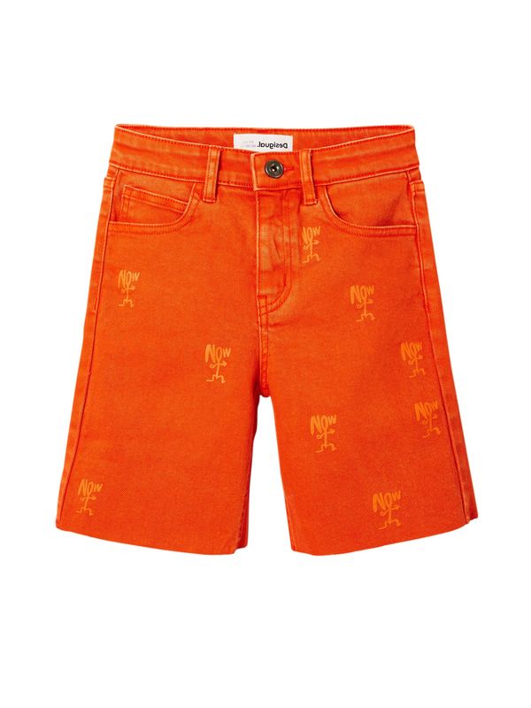 Desigual Desigual Дънки 'Aguila'  кайсия / тъмно коралово