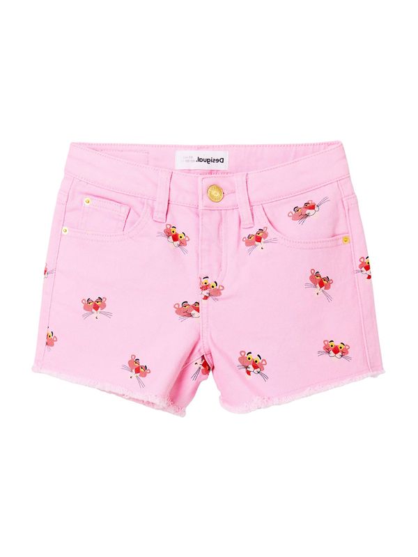 Desigual Desigual Дънки  лимоненожълто / бледорозово / карминено червено / черно