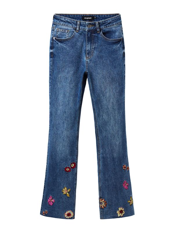 Desigual Desigual Дънки 'NICOLE'  тъмносиньо / розово / червено