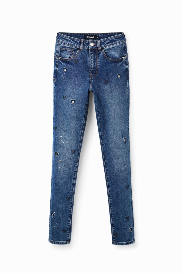 Desigual Desigual Дънки  син деним / черно / мръсно бяло