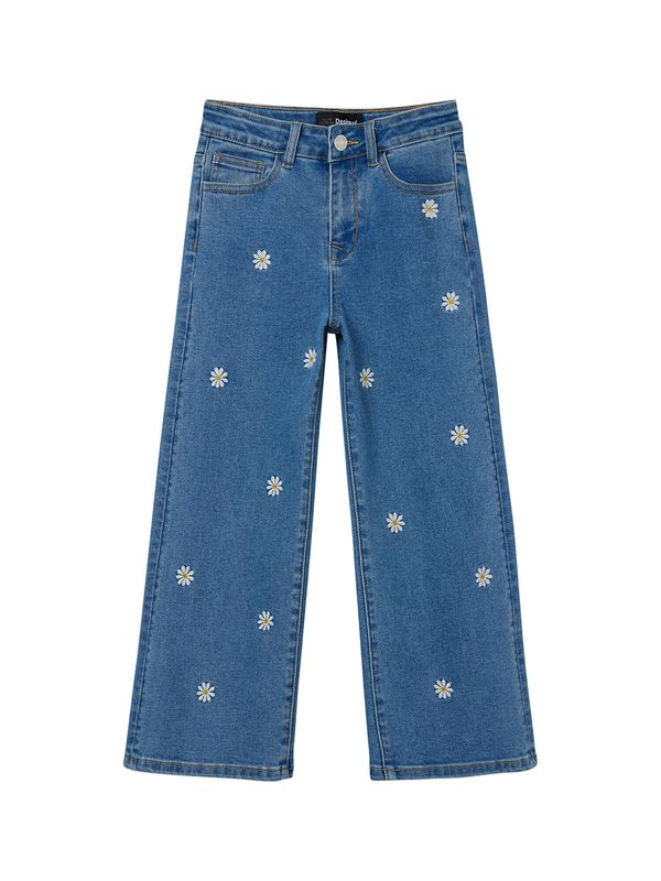 Desigual Desigual Дънки  син деним / жълто / бяло