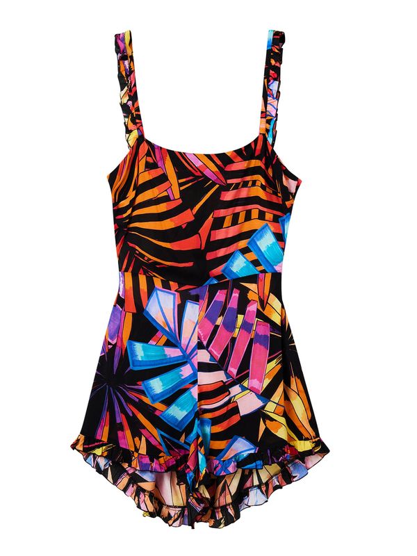 Desigual Desigual Гащеризон 'Encinitas'  лазурно синьо / оранжево / розово / черно