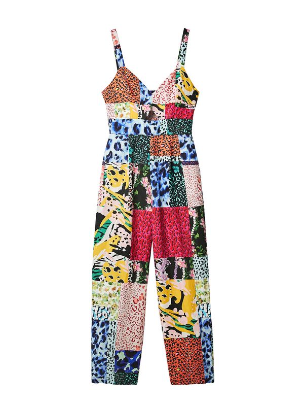 Desigual Desigual Гащеризон 'Mimi'  синьо / жълто / червено / бяло