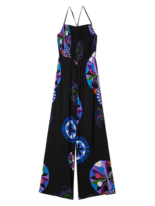 Desigual Desigual Гащеризон 'Moon Black'  синьо / лилав / черно / бяло