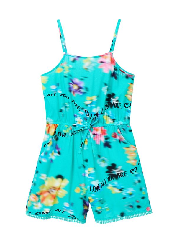 Desigual Desigual Комбинезон 'Rasan'  циан / жълто / розово / черно