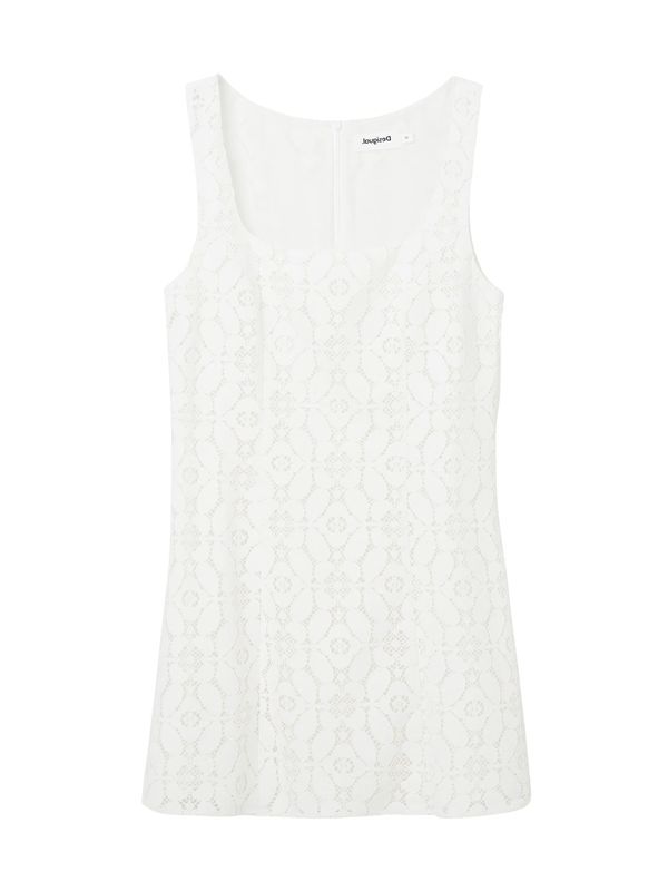 Desigual Desigual Лятна рокля 'New Castle'  бяло