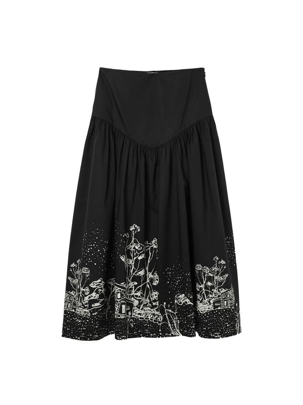 Desigual Desigual Пола  екрю / черно