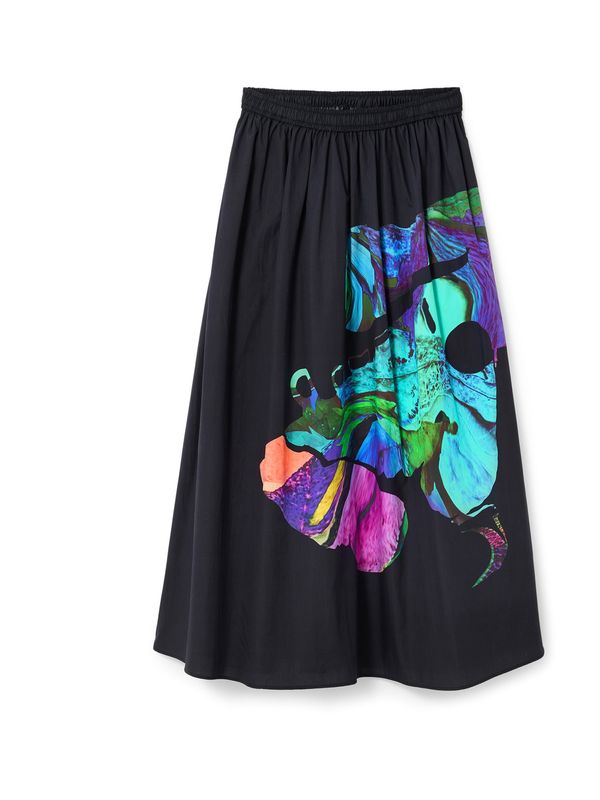 Desigual Desigual Пола 'Evase'  тюркоазен / зелено / фуксия / черно