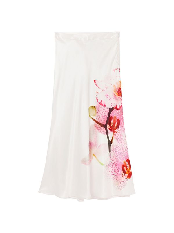 Desigual Desigual Пола 'M. Christian Lacroix'  тъмнокафяво / питая / алено / бял памук