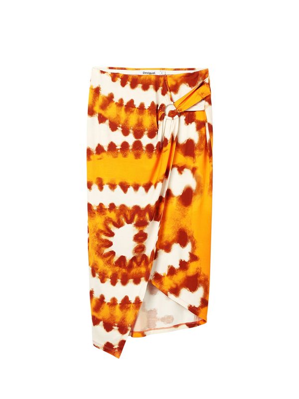 Desigual Desigual Пола  оранжево / бордо / бяло