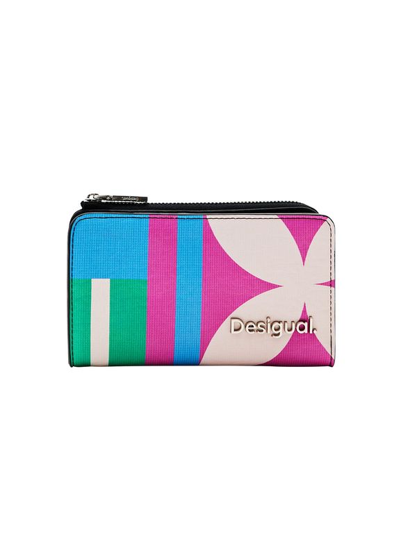 Desigual Desigual Портмоне  синьо / жълто / зелено / розово