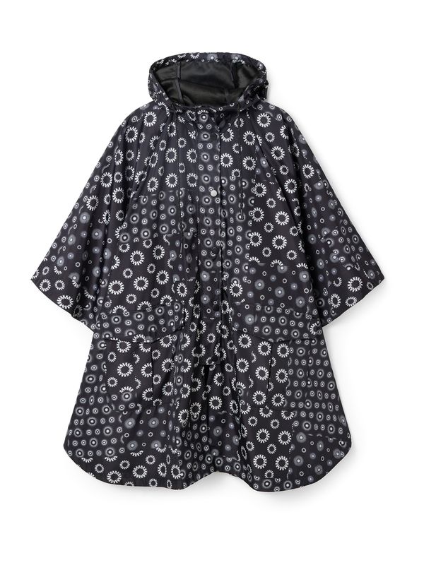 Desigual Desigual Преходно палто  черно / мръсно бяло