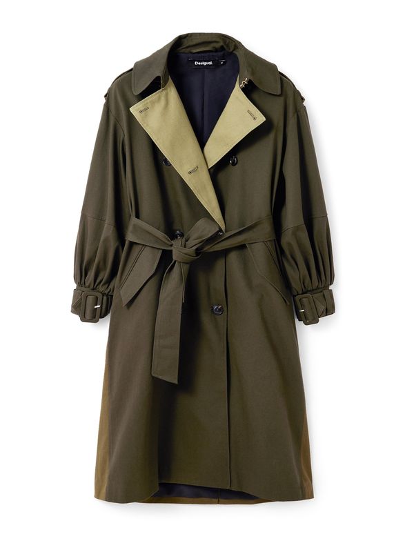 Desigual Desigual Преходно палто  каки / маслина