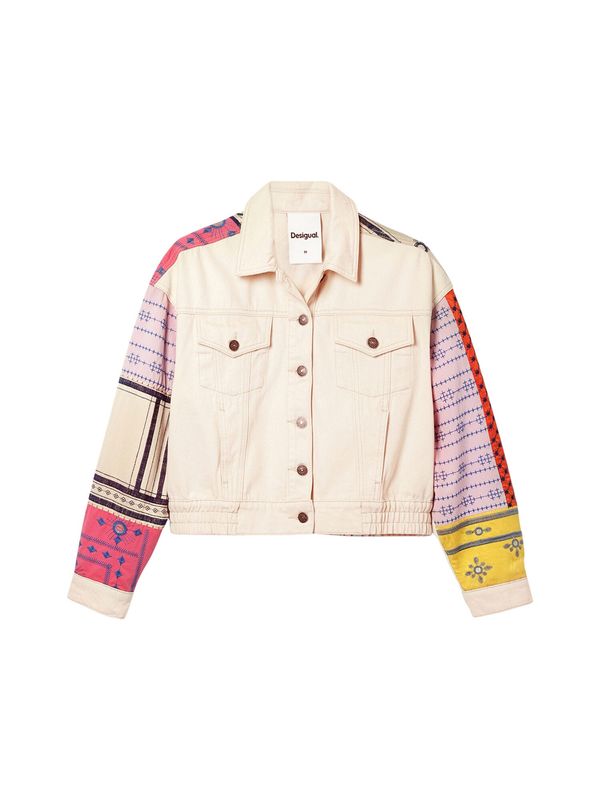 Desigual Desigual Преходно яке  бежово / жълто / лилав / червено