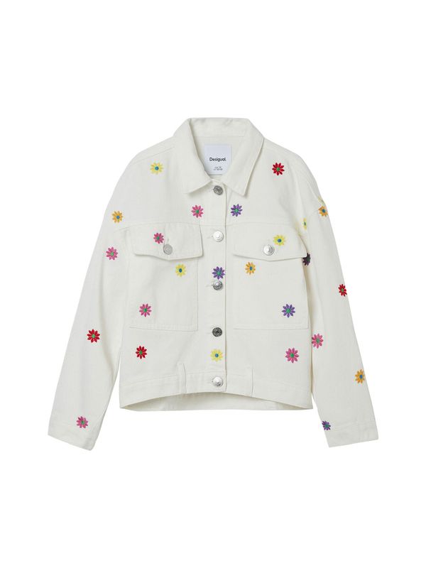 Desigual Desigual Преходно яке 'Daisy'  пъстро / бяло